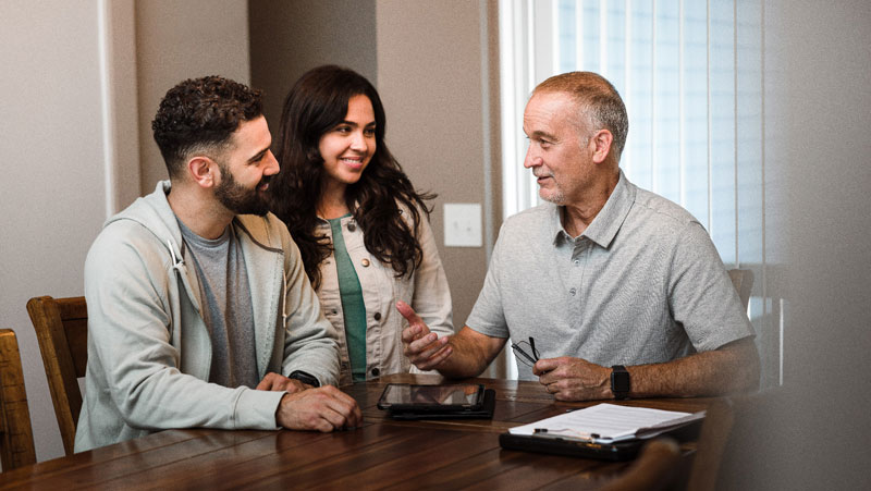 Working with a dealer